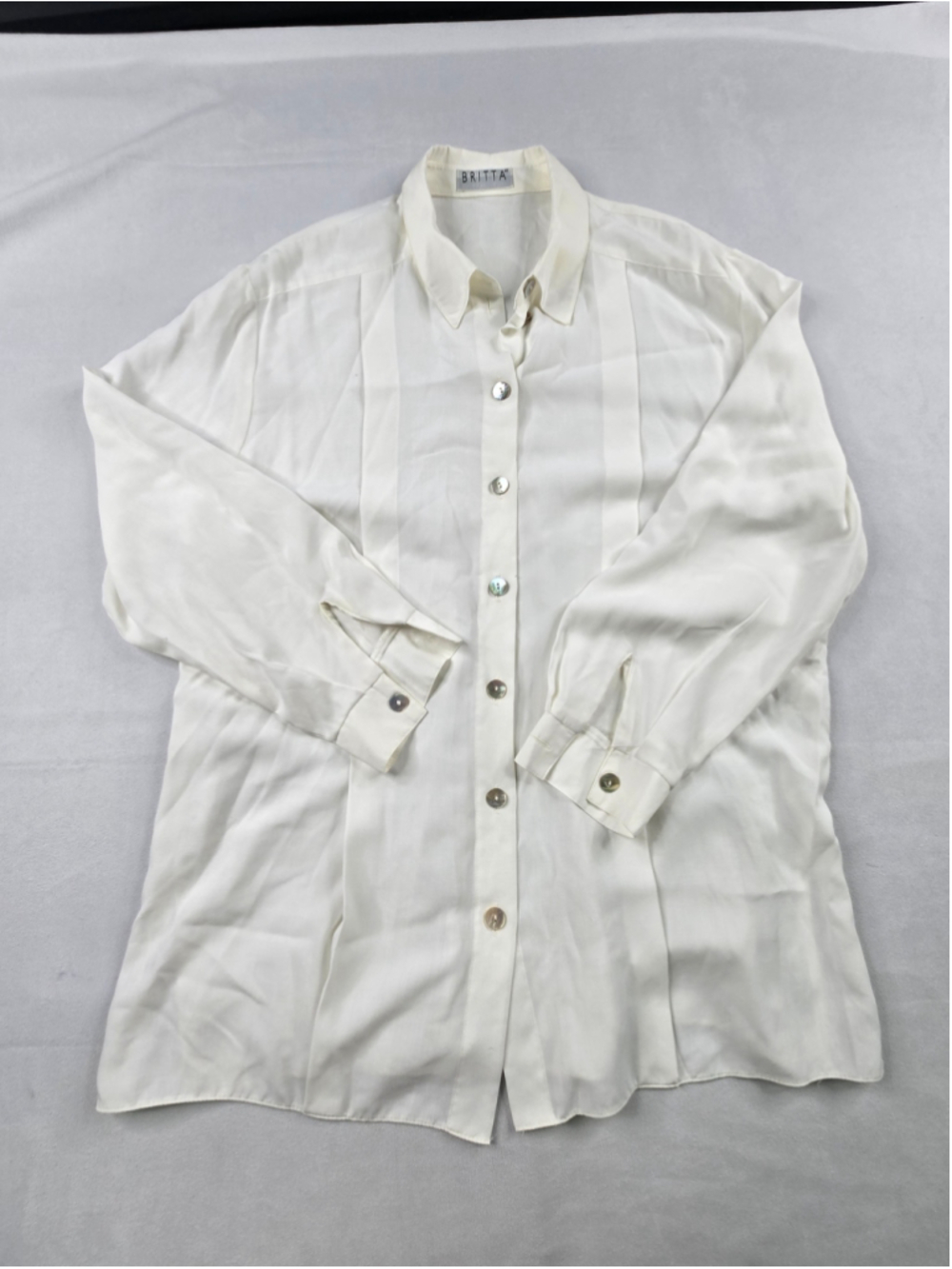 BRITTA MODELLE | Women | Blouse | White | Size Large (12)